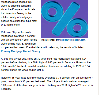 Mortgage Rate Remain Steady & LOW!